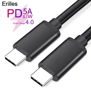 5a usb c to usb type c cable qc 3 0 fast charging cable for samsung xiaomi huawei mobile phone usb c cord quick charging cable free global shipping