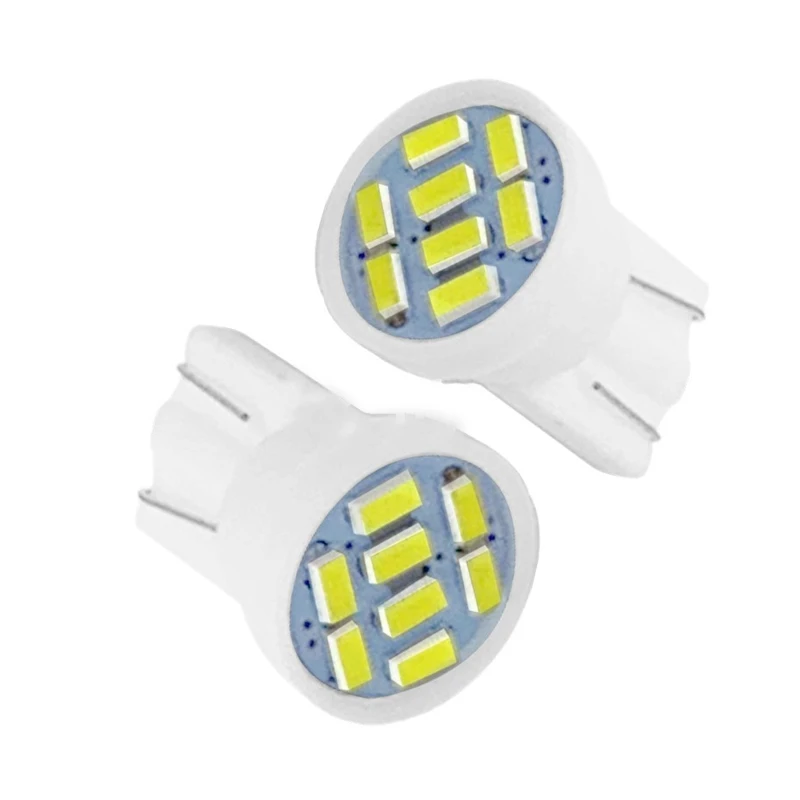 

В переменного тока, 50-100 шт. T10 3014 8smd тормозной светильник 8Led 194 168 192 W5W Клин для чтения настольная лампа внутреннего освещения светильник s бел...