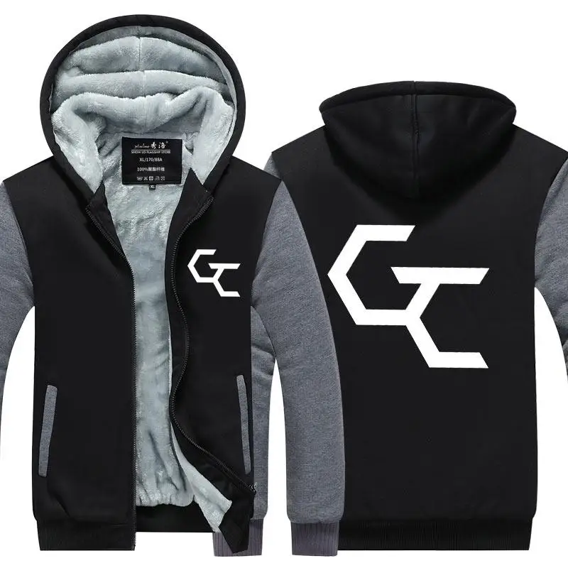 Надпись Guilty Crown GC толстовка с капюшоном утепленный кардиган флисовая YUZURIHA INORI OUMA