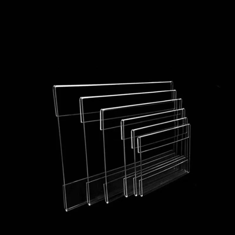 100 шт. акриловые знаки ценники этикетки дисплей настенные наклейки бумажные