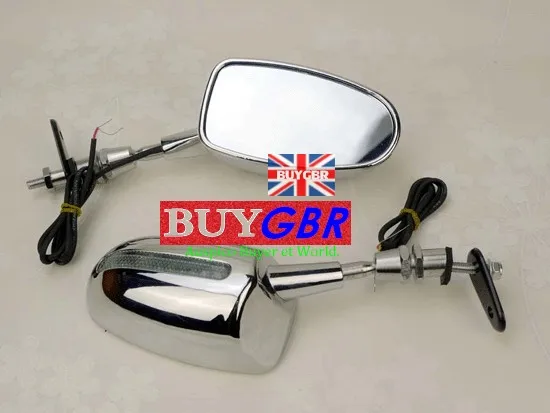 Светодиодные зеркала для Honda CBR Kawasaki Ninja 636 ZX suzuki GSXR Hayabusa/SV YZF 600R / R6 /R6S /R1 FZR1000 |