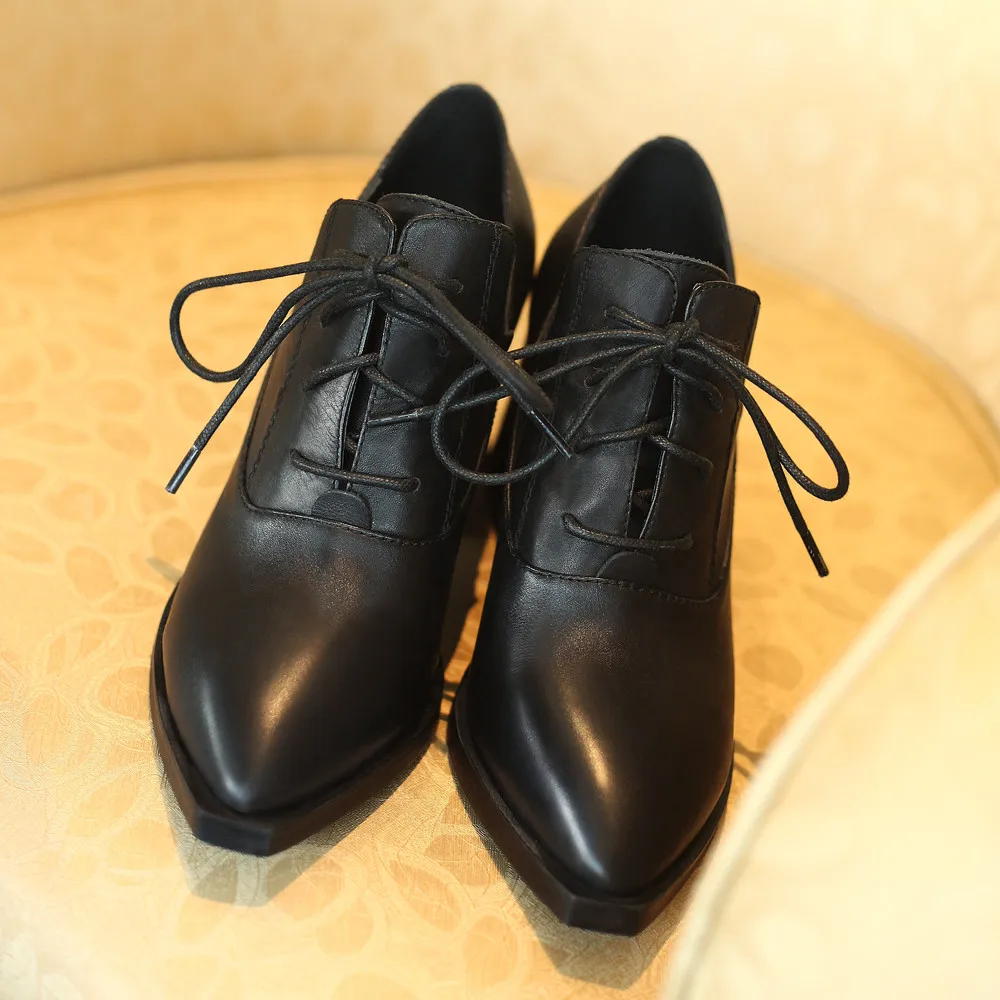 Туфли лодочки женские из натуральной кожи на высоком каблуке 6 см|Женские туфли| |