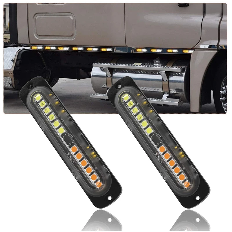 4 шт светильник полицейский стробоскоп Предупреждение 12 светодиодный мини