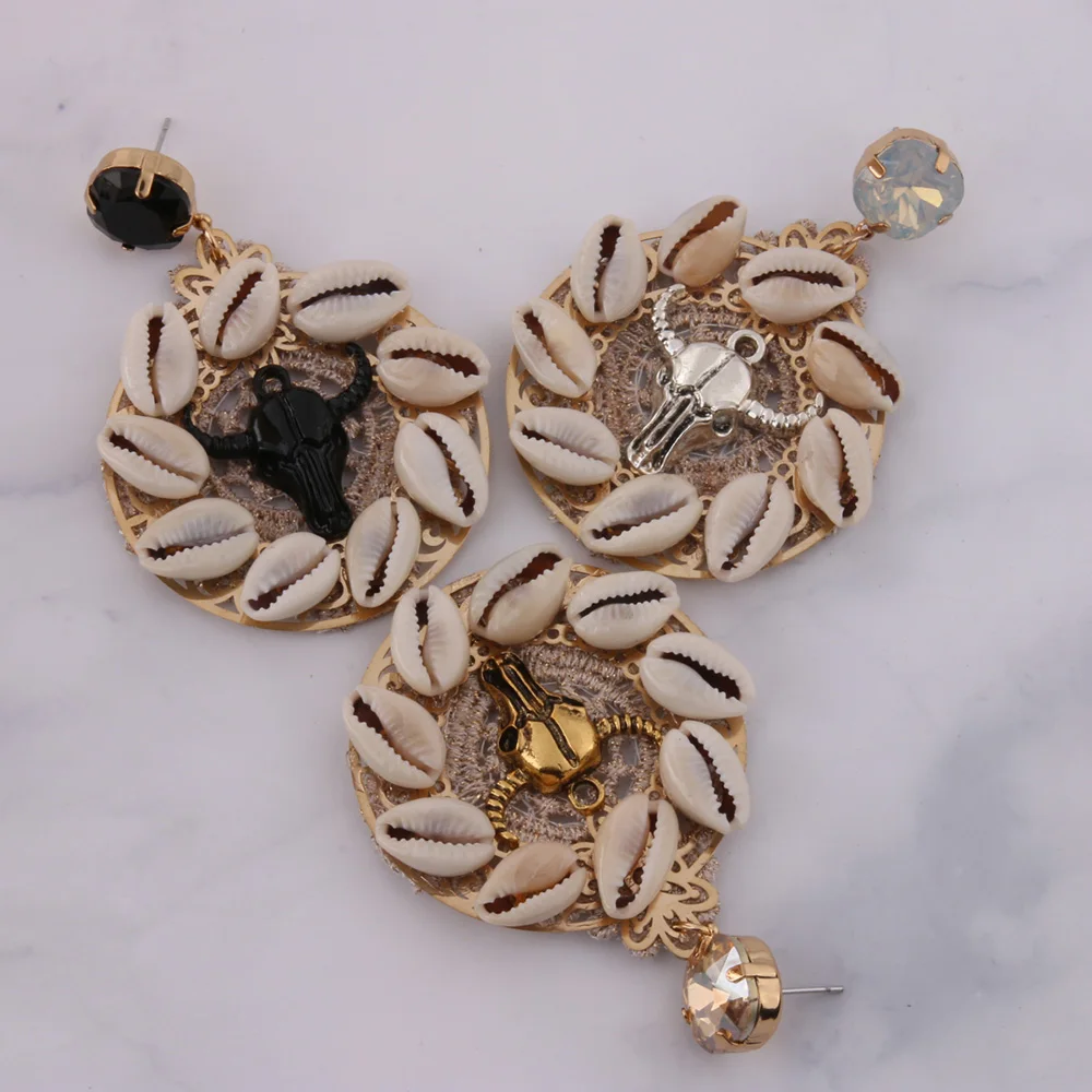 Женские серьги-подвески в богемном стиле новый дизайн | Украшения и аксессуары