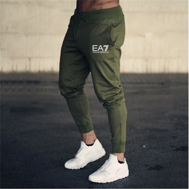 

Summer new brand jogging pants men's sports pants fitness running pants men's bodybuilding pants gym men's jogging pants