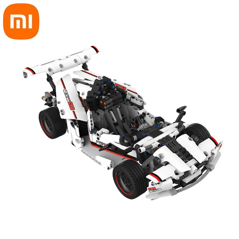 

Xiaomi MITU Intelligent Building Blocks Road Racing Car Kids Toy Electric Bluetooth 5.0 APP Smart Remote Control 900+ parts