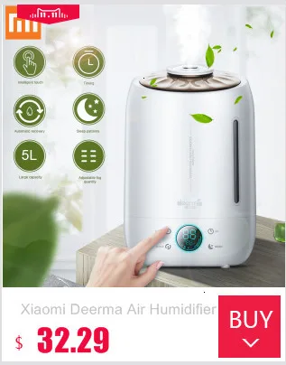 Увлажнитель воздуха xiaomi Mijia deerma 5L, 35 дБ, тихий, Очищающий воздух для помещений с кондиционированием воздуха, офисный, бытовой