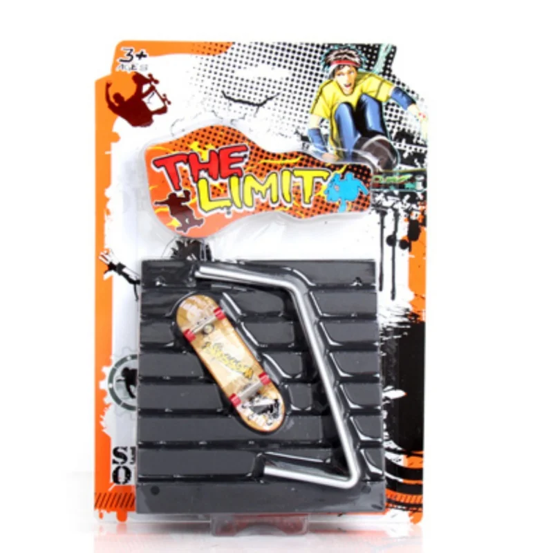 Фингерборд для парка скейтбординга доска ABCDEF профессиональные игрушки 2 шт.|Мини