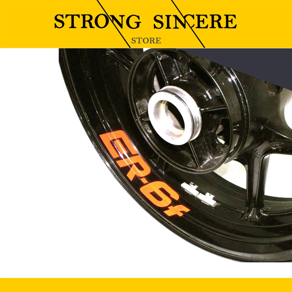 

Наклейка на колесо мотоцикла, светоотражающая обода для велосипеда и мотоцикла, подходит для модели KAWASAKI