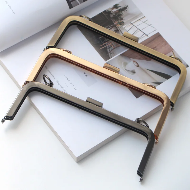 Новинка Лидер продаж 1 шт. металлический каркас с механизмом поцелуем застежкой