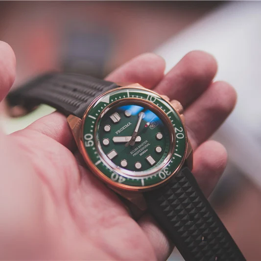 Proxima мужские военные Автоматические наручные часы 300 м водонепроницаемый