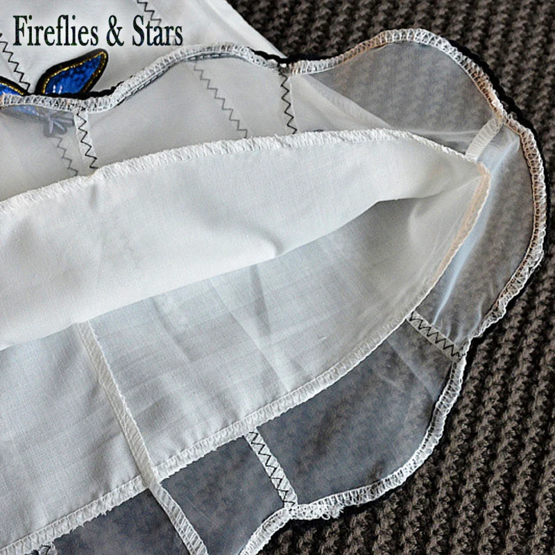 Summer girls dress baby princess kids vestidos children fashion clothes sleeveless 3d butterfly Eugene yarn 2 to 7 yrs | Детская одежда