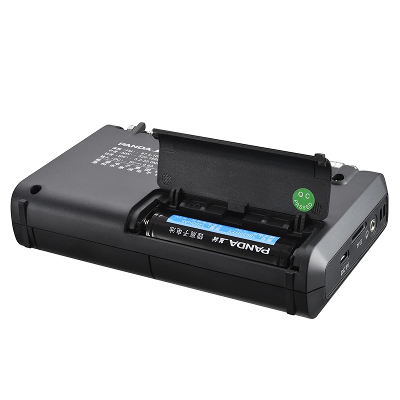 Портативный ретро-радиоприемник PANDA DSP FM AM SW-чувствительный SDR приемник ЖК-дисплей