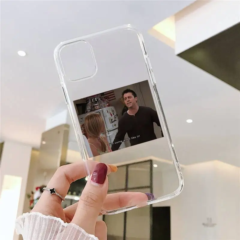 

friends tv show Phone Case Transparent for iPhone 11 12 mini pro XS MAX 8 7 6 6S Plus X 5S SE 2020 XR
