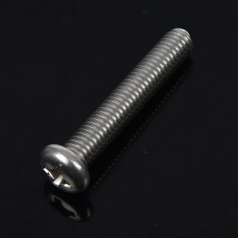 

M8 x 45mm 304 Stainless Steel Phillips Machine Screw Bolt 5pcs