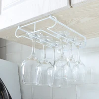 bar hanger shelf wine glass rack new useful stainless steel wine rack for holder glasses storage bar kitchen 6 9 cups hanging