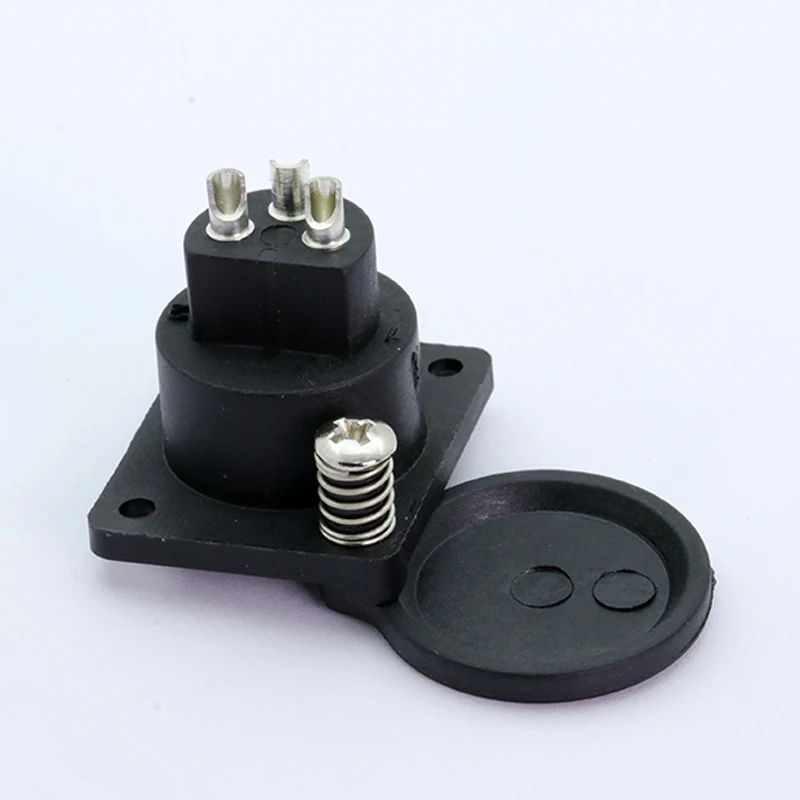 10 шт. пластиковый разъем XLR 3pin гнездовой для крепления на панель аудио динамика С