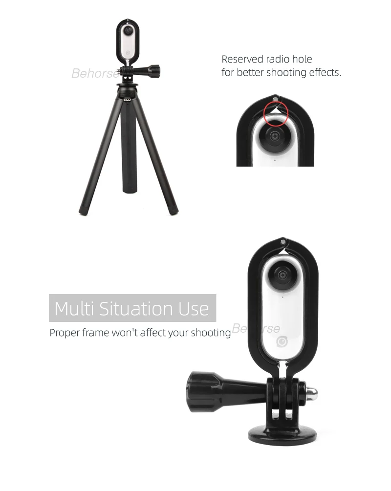 Адаптер для Insta360 go Расширенная граница + база винт адаптер аксессуары