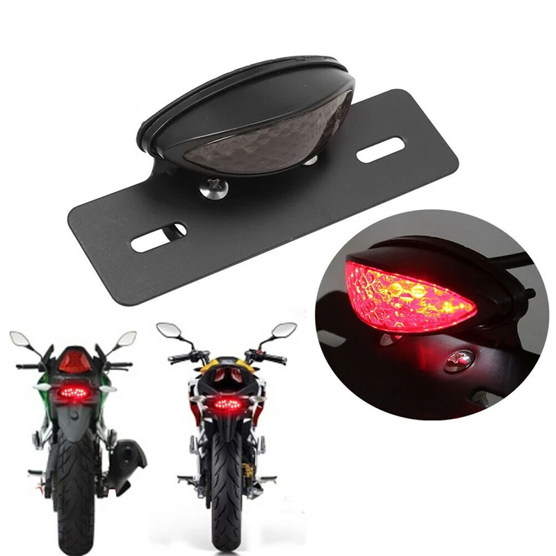Универсальный светодиодный задний стоп-сигнал для мотоцикла светильник
