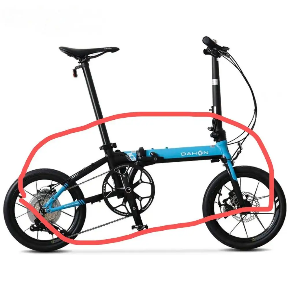 Dahon K3 плюс kaa693 складная рама велосипеда 16 дюймов дисковый тормоз внутренней