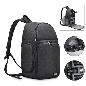camera multi functional camera bag waterproof dslr photo bag for canon 200d 4000d m50 camera backpack for nikon d3500 sony a6000 free global shipping