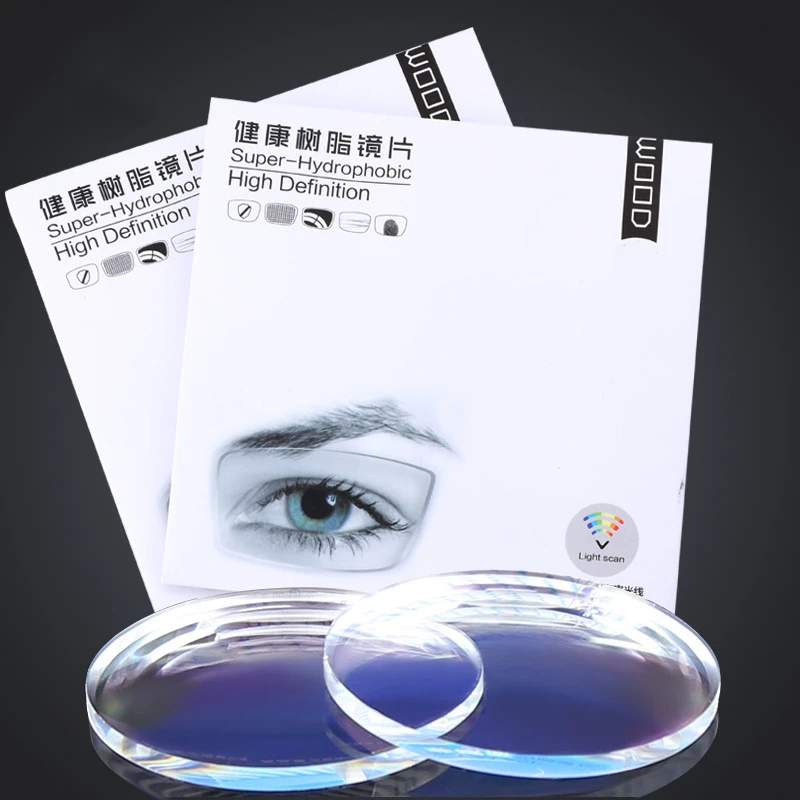 yimaruili 1 56 1 61 1 67 1 74 cr 39 hd resin aspheric lens myopiahyperopia astigmatism hmc anti scratch anti reflective lens free global shipping
