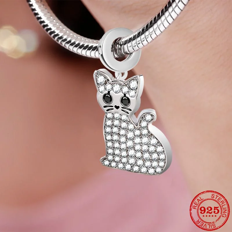 Женская серебряная подвеска в виде кота короны черепа питомца Сплетницы змеи