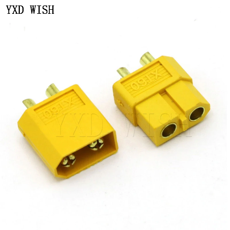 

10pcs / 5pairs XT60 XT-60 Male Female Bullet Connectors Plugs For RC Lipo Battery