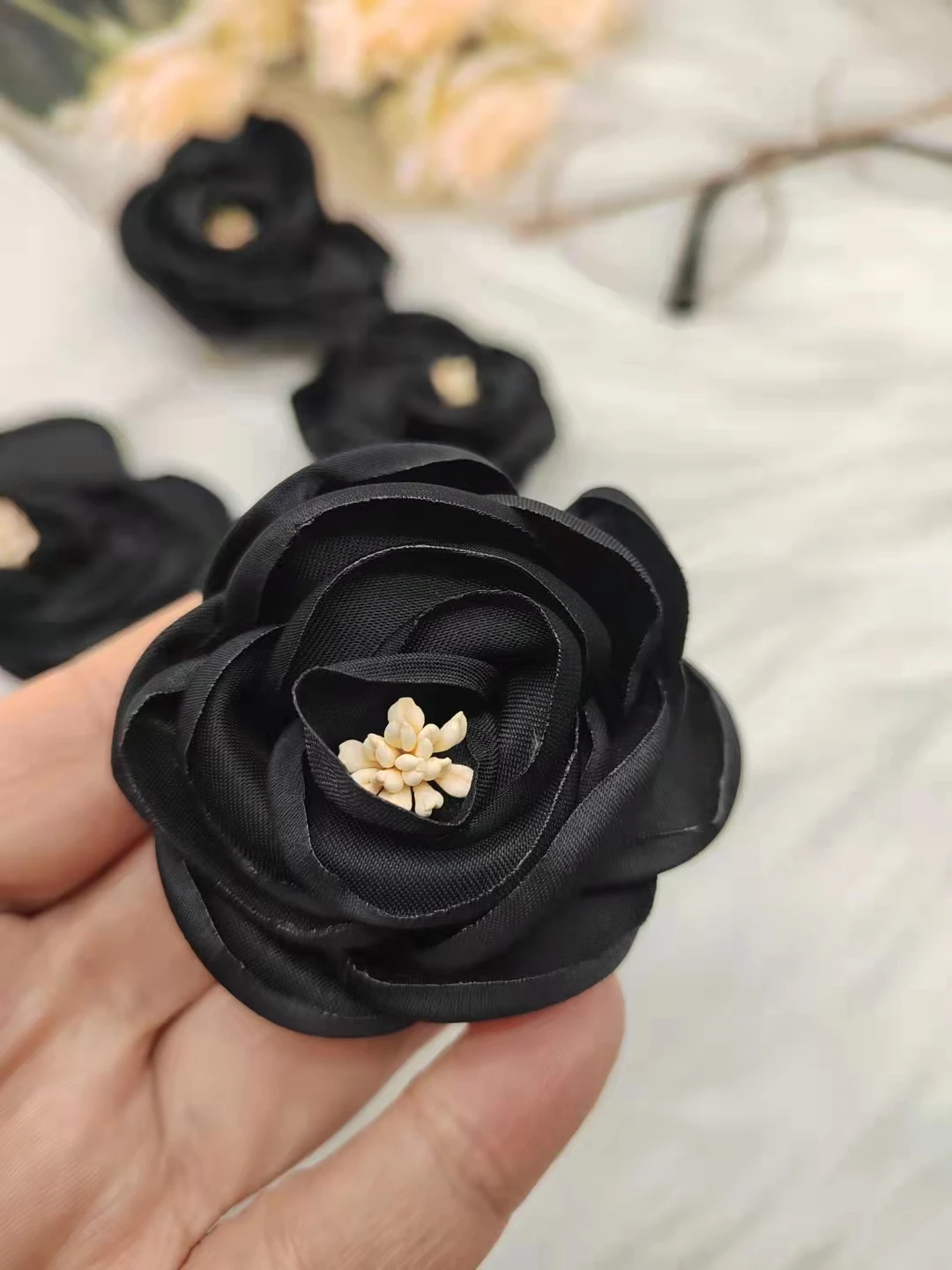 6 шт. искусственные цветы 3D для украшения дома