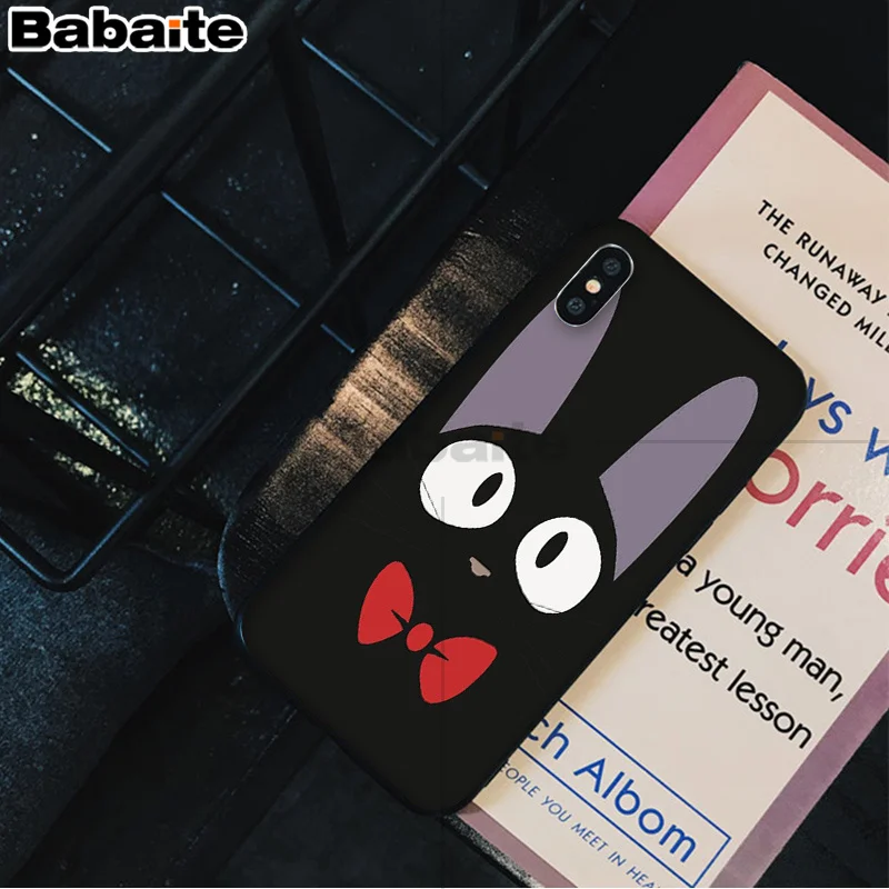 A16 Babaite Kikis служба доставки ТПУ черный чехол для телефона чехол для iPhone X XS MAX 6 6S 7 7plus 8 8Plus 5 5S XR - Цвет: A16