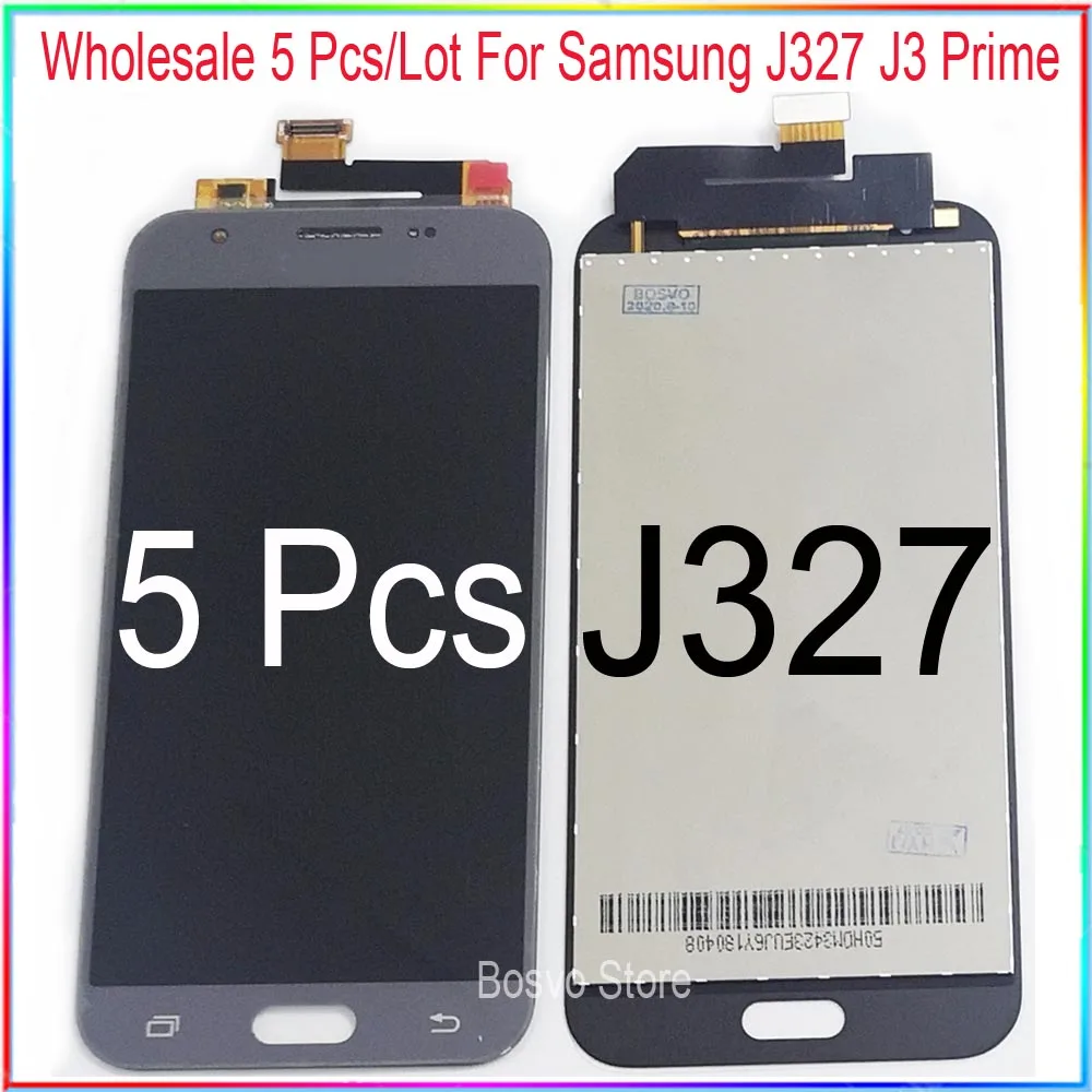 Оптовая продажа 5 шт./лот для Samsung J327 ЖК-дисплей с сенсорным экраном в сборе |
