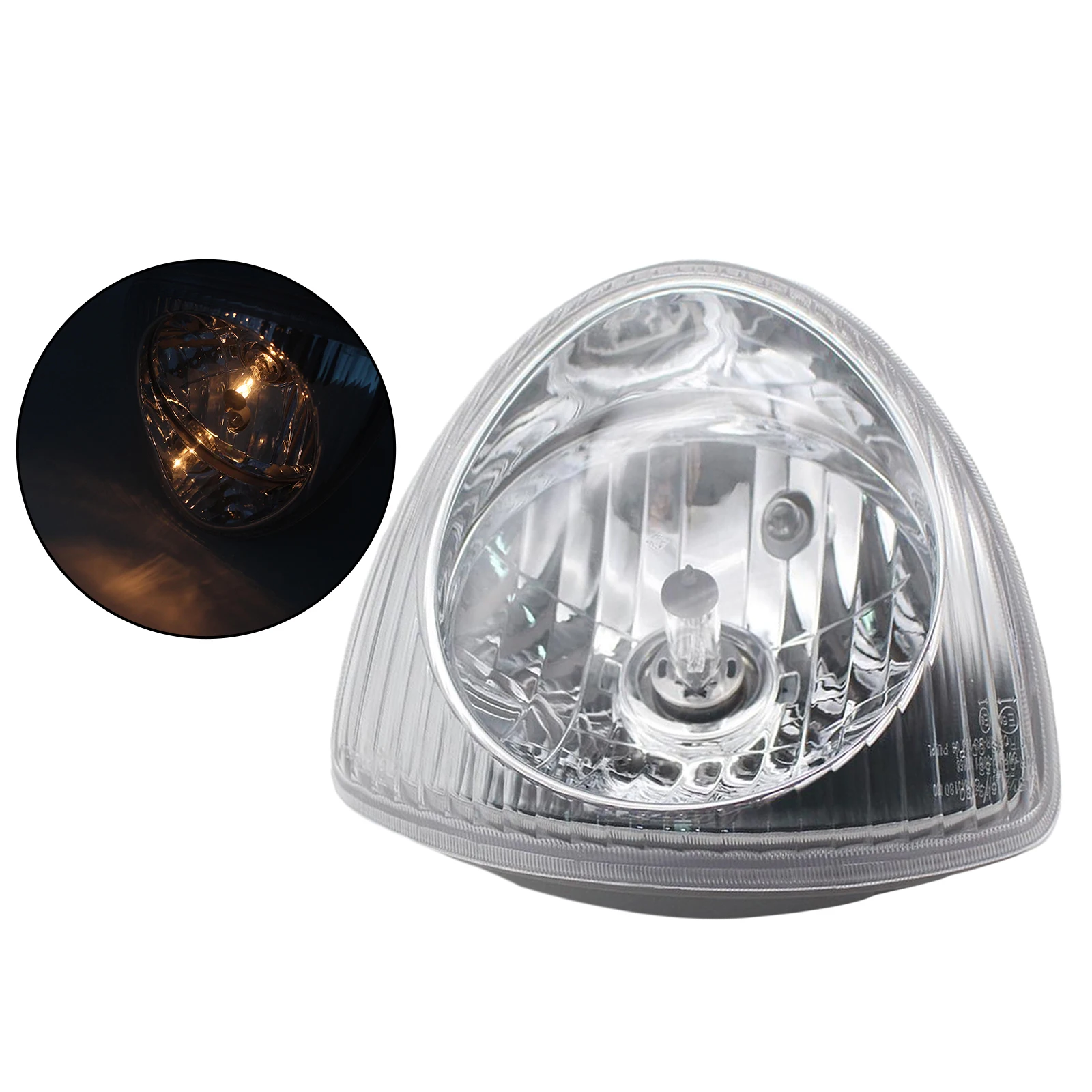 

Motorcycle Front Headlight Bulbs Assembly Fits for Vespa Fly FLY 50 2T 125 4T Euro 3 150 4T Euro 3 Liberty 50 125