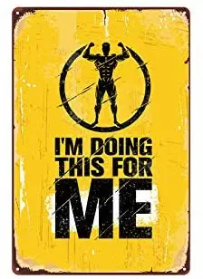 

Keep Fit Bodybuilding Burn Fat Countryside Vintage Retro Tin Signs