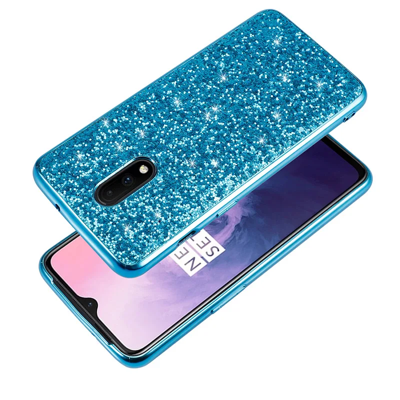 ZKFYS роскошный блестящий чехол для телефона Oneplus 7 Pro 6 лет Sequin покрытие
