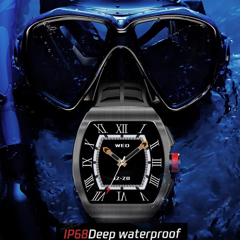 

T-K18 Bluetooth Call Smart Watch Men IP68 Waterproof 2020 New Smartwatch Heart Rate Blood Pressure Monitor Fitness Tracker
