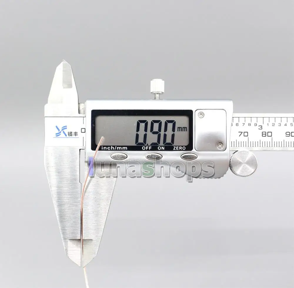 LN005333 100m Hi-Res Экстремальный мягкий чистый 99% 7N OCC сигнал Tefl AFT наушники кабель для наушников 100*0,05 диаметр: 0 0,9 мм(±0. 3 мм