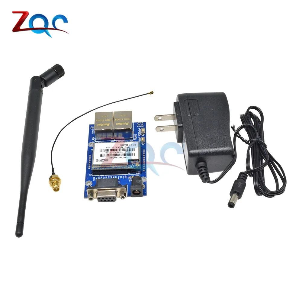 HLK-RM04 RM04 UART последовательный порт к Ethernet WiFi беспроводной модульный переходник макетная плата комплект HLK RM04 промышленный комплект