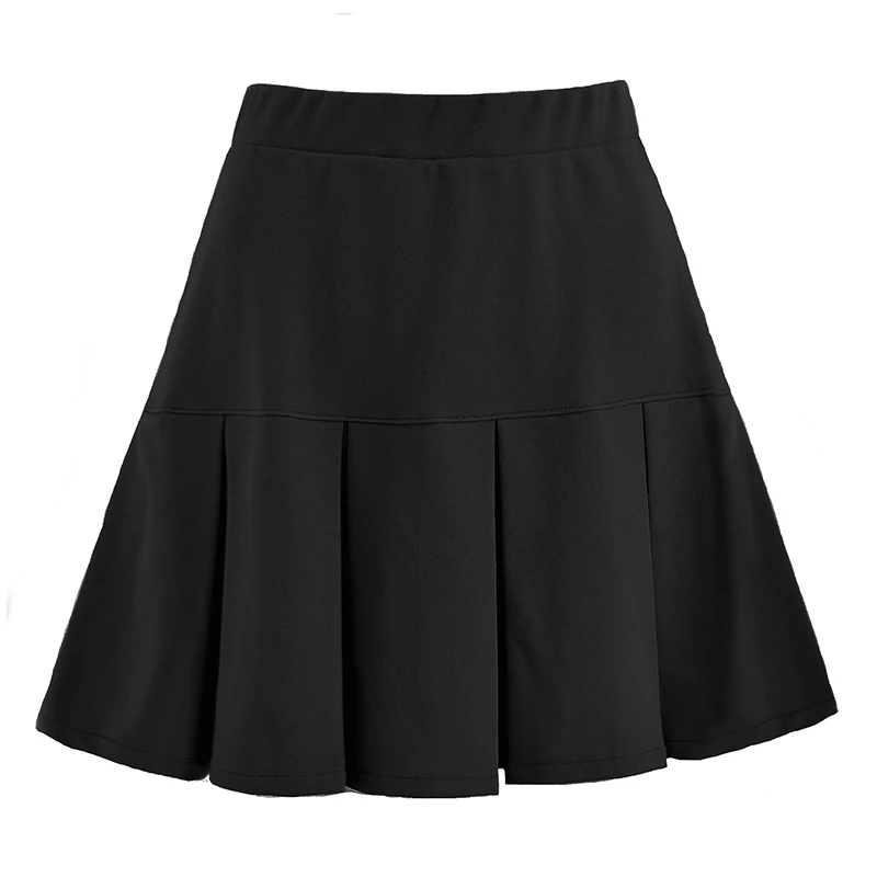 

Spring And Summer Korean Women High Waist Mini Pleated Skirt Girls Tennis Skirt School Short Skirt