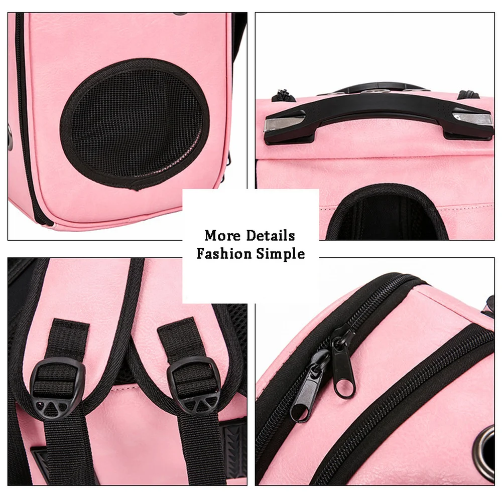 Сумка переноска для кошек и собак прозрачный рюкзак астронавтов из