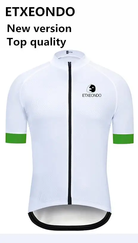Jersey Новая версия! Etxeondo Велоспорт Джерси мужская команда короткий рукав рубашки летние быстросохнущие MTB велосипед одежда топы Одежда для велоспорта - Цвет: Jersey