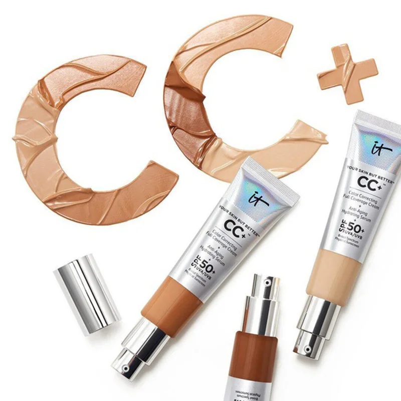 Горячая Распродажа It Cosmetics CC + крем SPF50 полное покрытие средсветильник основа