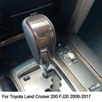 automatic transmission gear shift knob for toyota land cruiser 200 fj20 2008 2017 gear knob car accessories