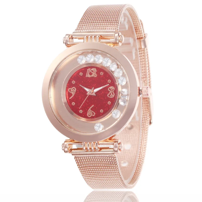 

100pcs / lot Korean version of the fashion women's watch foreign trade junior high school students women's watch quartz watch