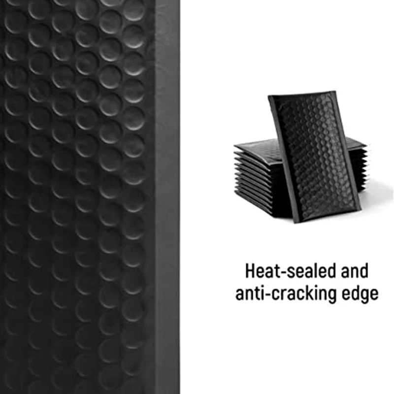 

50Pcs Upgraded Poly Bubble Mailers Padded Envelopes Bubble Lined Poly Mailer Self Seal QP2