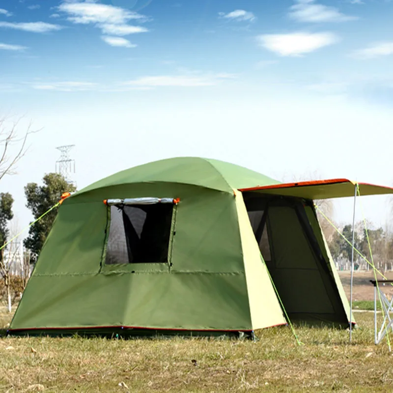 

Rainproof Double Layer Outdoor Sun-shading 4Corners Garden Arbor Multiplayer Party Camping Tent Awning Shelter Sun Shelter