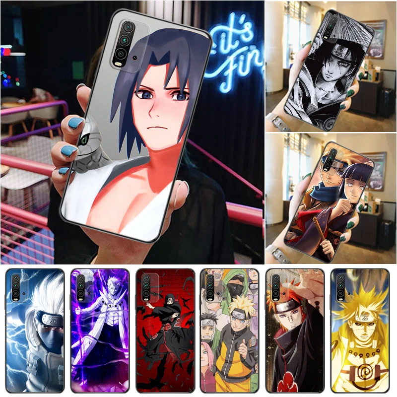 

Cool Japanese Anime Hatake Shippu Color Painting Phone Case For Xiaomi Redmi 9 9T 9A Pro Funda Back Cover Carcasa Cases Coque