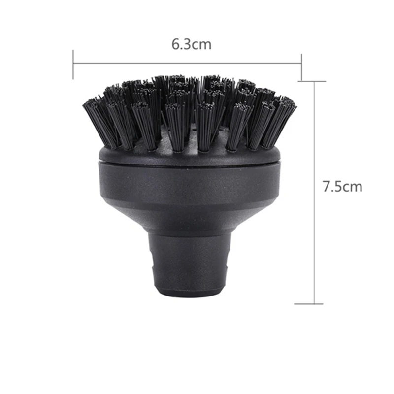 

Steam Cleaner Spare Brush Sprinkler Nozzle Head for KARCHER SC1/SC2/SC3/SC4/SC5 Steam Cleaner Slit Scraper Round Brush