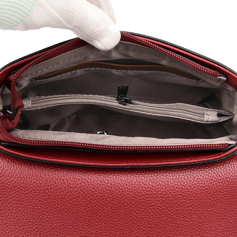 

Fashion Women Bag Designer Luxury Leather Female Shoulder Crossbody Messenger Bags For Women Lady Handbags and Purses Sac A Main