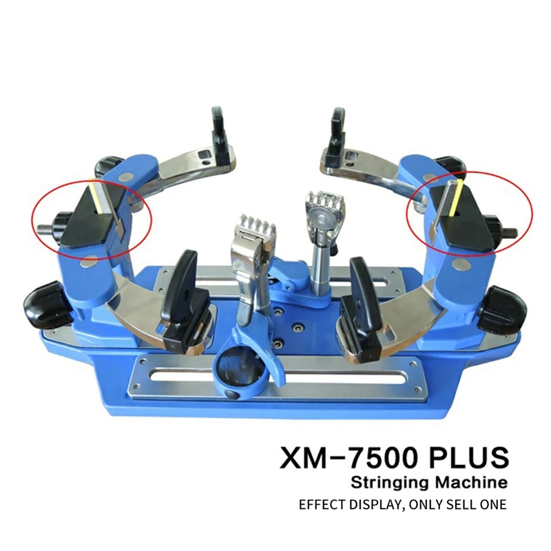 

Hybrid Clamp for Tennis Squash Badminton Racket Base Clip with 5 Tooth Clamp Machine Accessories Universal Clip Tools