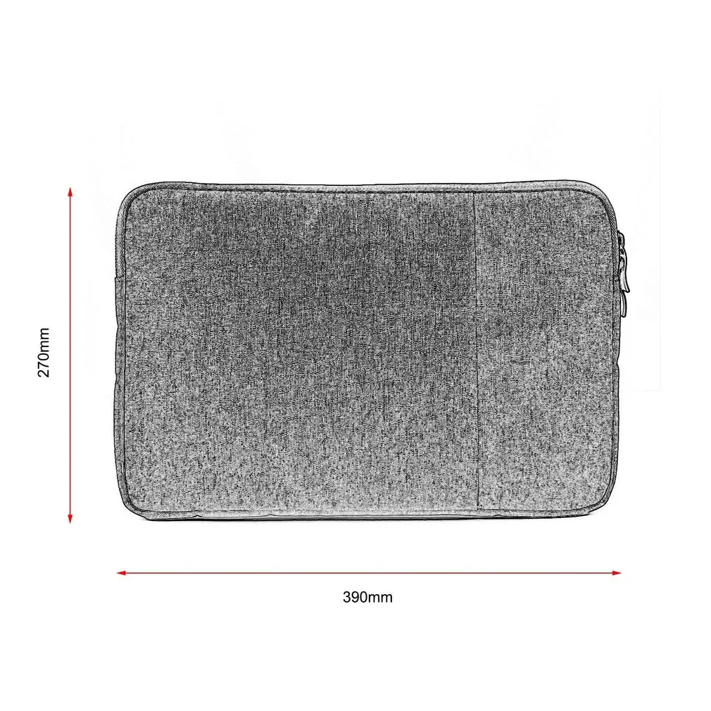 15-дюймовый ноутбук рукав с карманом сумка для ноутбука Macbook планшет ударопрочный